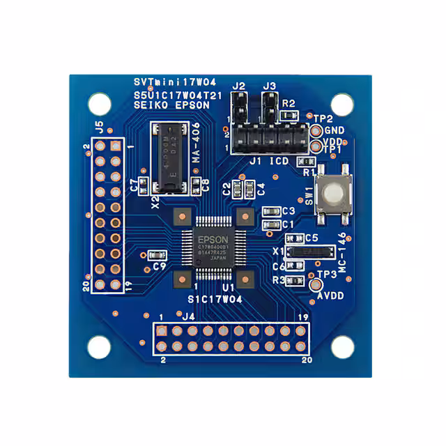 S5U1C17W04T2100 Epson Electronics America Inc-Semiconductor Div  Cartes d'évaluation - Embarquées - MCU DSP